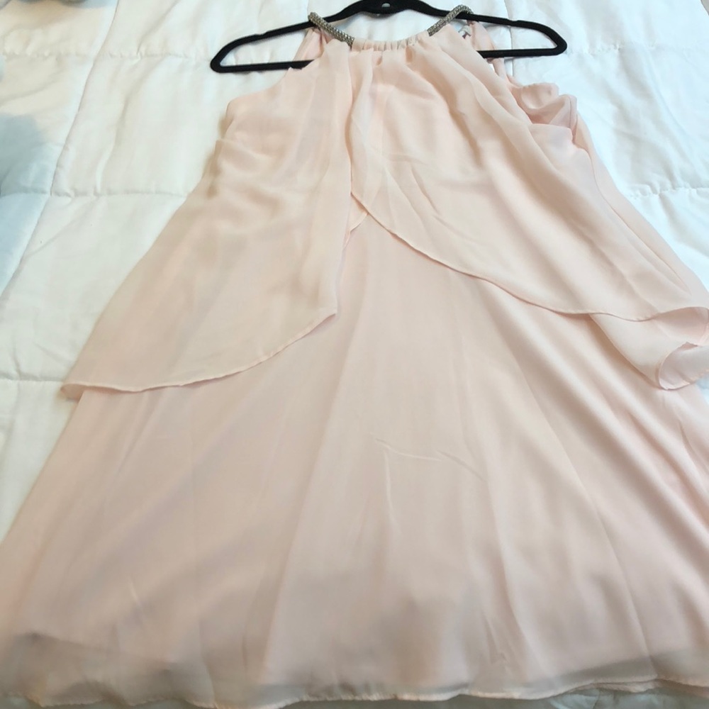 Blush Halter Dress